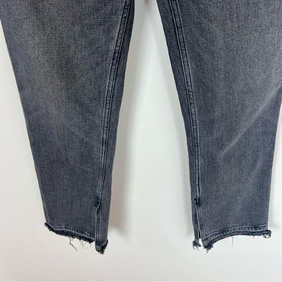 Abercrombie Curve Love Ankle Straight Ultra High Rise Size 26 / 2 Split Hem - Picture 4 of 6